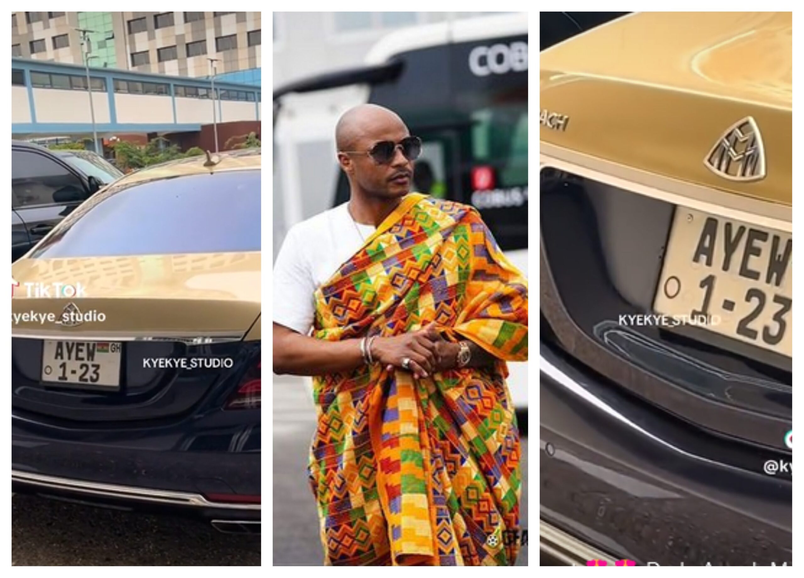 Dede Ayew's Expensive Mercedes Maybach