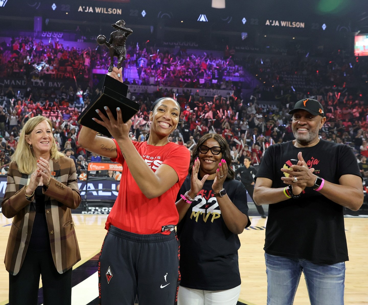 Aja Wilson Parents: Meet Eva Rakes and Roscoe C. Wilson